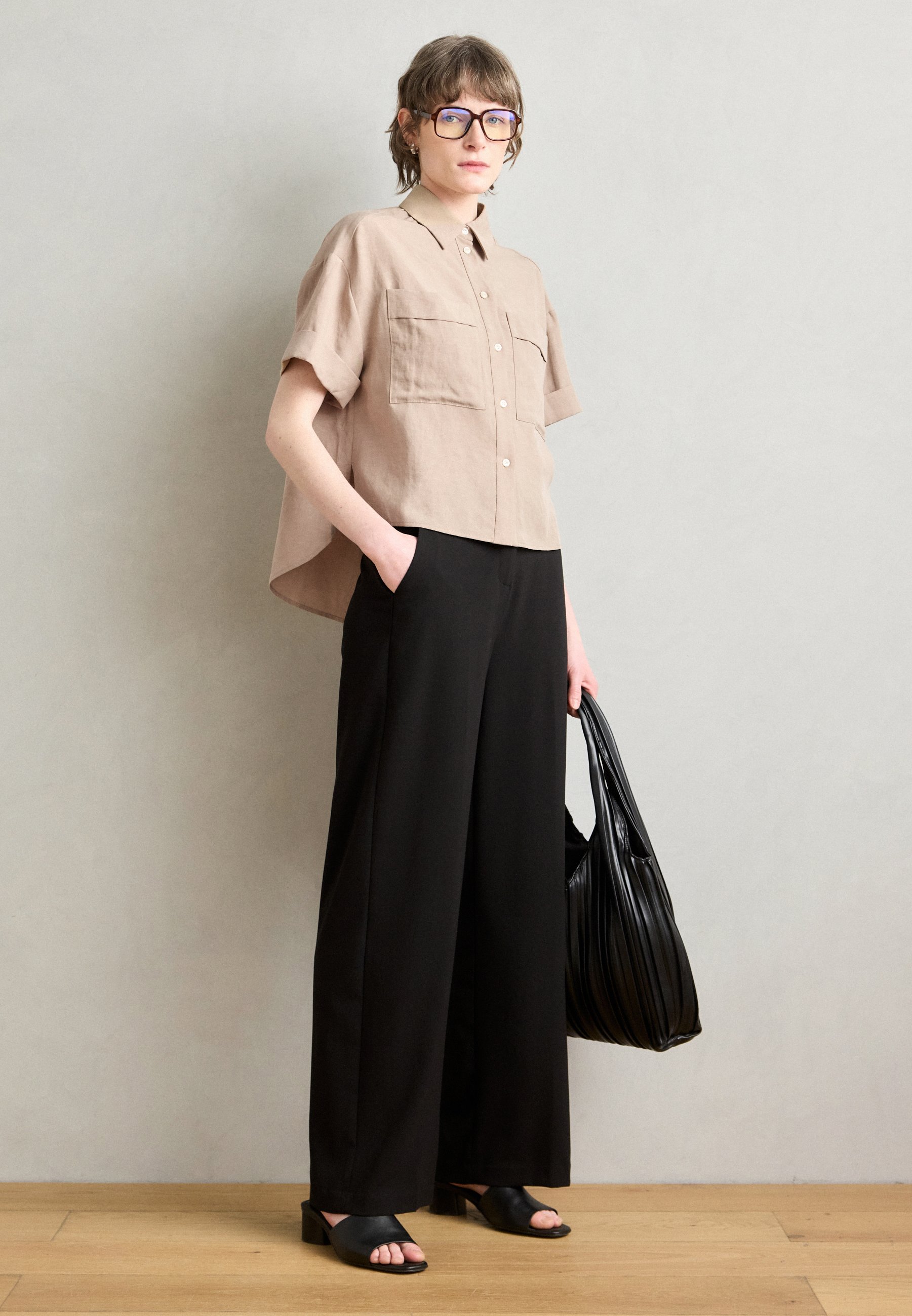売れ筋商品|||モス モッシュ シャツ レディース トップス ALEXIS SHIRT - Button-down blouse - savannah tan Mos Mosh ALEXIS SHIRT - Button-down blouse - savannah tan