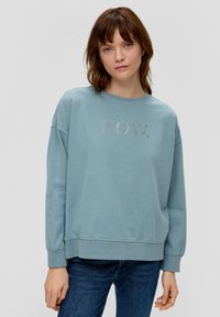s.Oliver Sweater - helles petrol