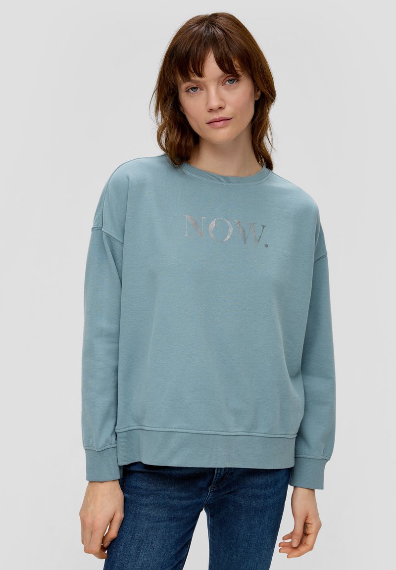 s.Oliver Sweater - helles petrol