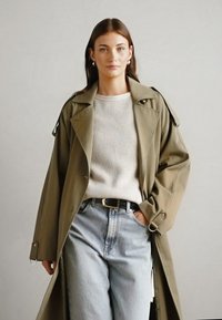 Marco Tozzi Platform ankle boots - mocca