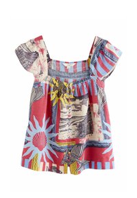 Non sélectionné, pink blue frame print