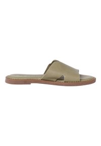 Tamaris Mules - pistacchio