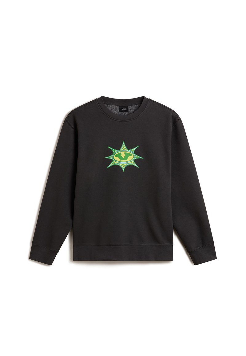 Vans STAR CHECKER CREW NECK - Sudadera - black