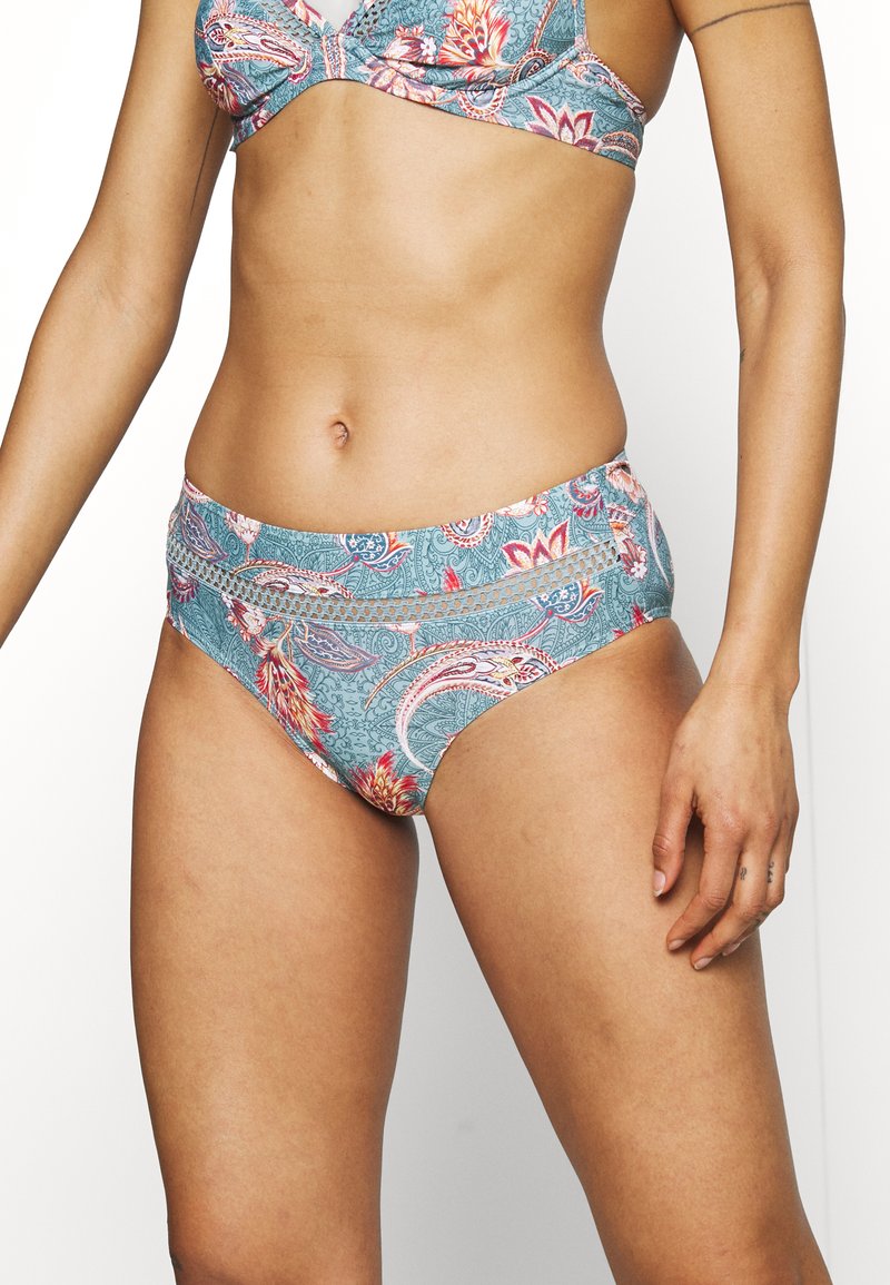 Esprit SARASA BEACH BRIEF Bikini bottoms teal green/green Zalando.de