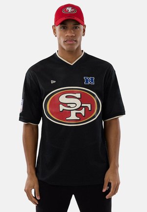 NFL SAN FRANCISCO 49ERS LOGO - T-Shirt print - black