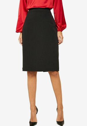 REGULAR FIT - Jupe crayon - black