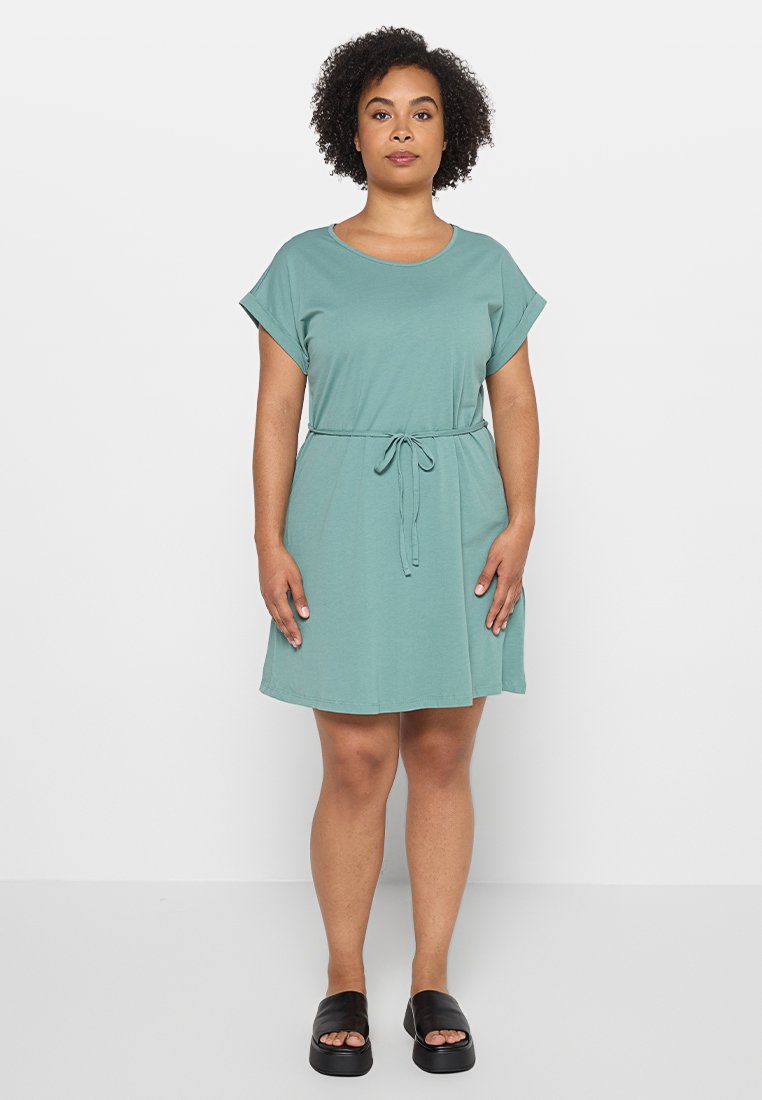 DeFacto Jerseyjurk groen DeFacto Jerseyjurk groen