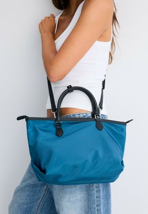 Stradivarius, ZIPPED CROSSBODY BAG - Kabelka - blue