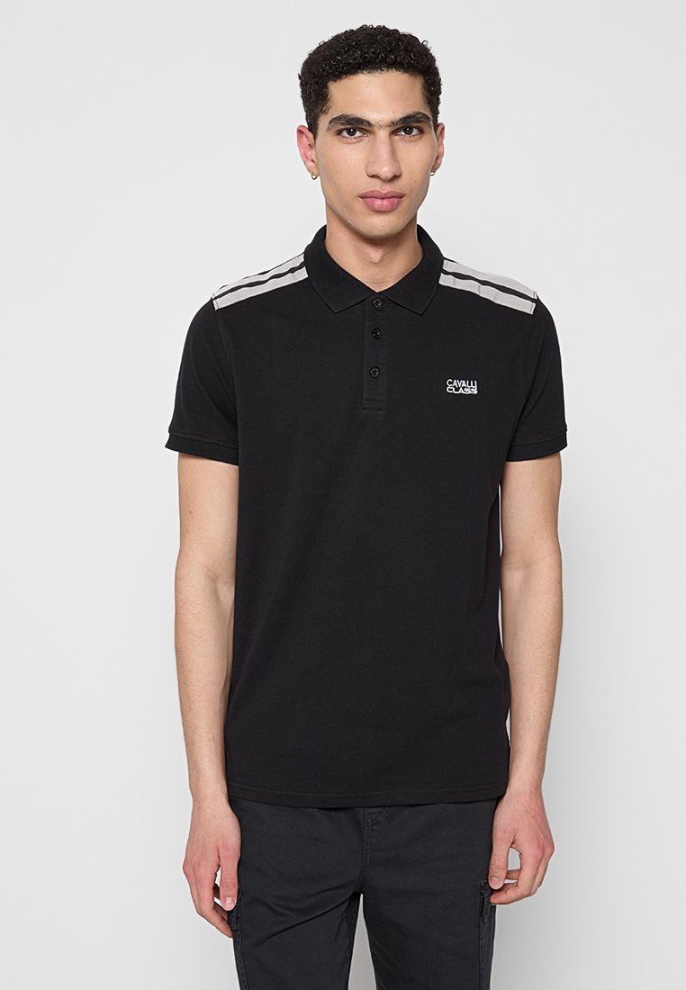 Cavalli Class Poloshirt zwart