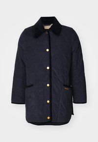 CORNELIA QUILT - Casaco leve - dark navy/sky dress tartan