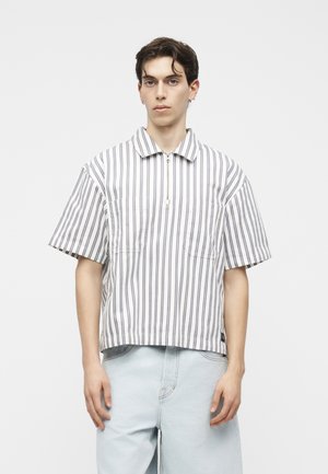 Vans CROPPED - Overhemd - white/steel shadow