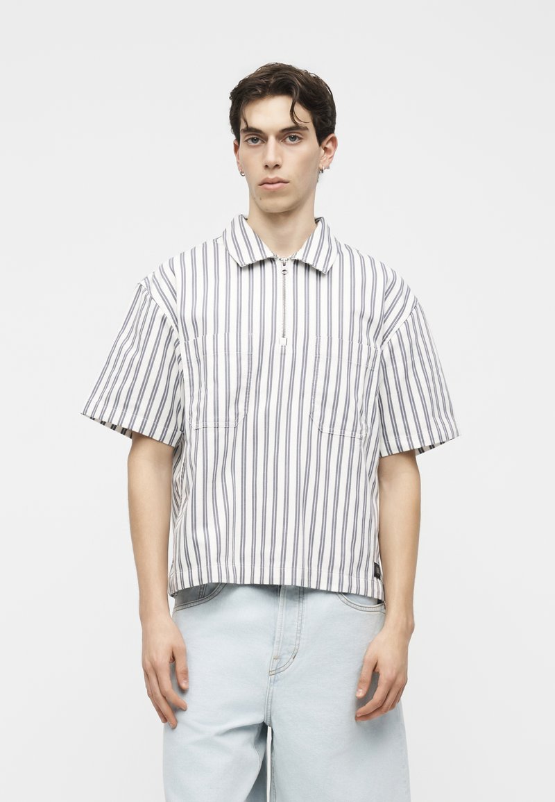 Vans CROPPED - Košile - white/steel shadow