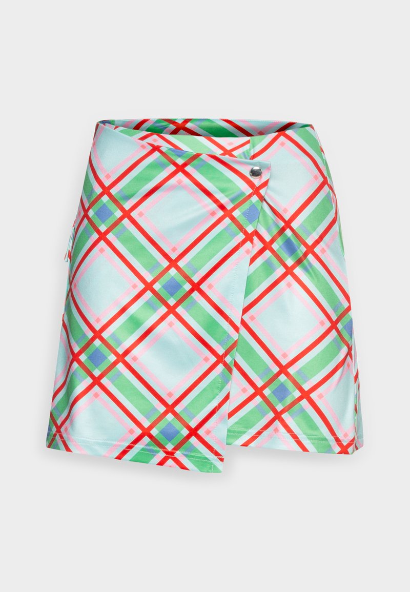 Neon & Nylon NEOAUDREY DETA SKIRT - Φούστα σε γραμμή Α - aruba blue green/blue/pink/red