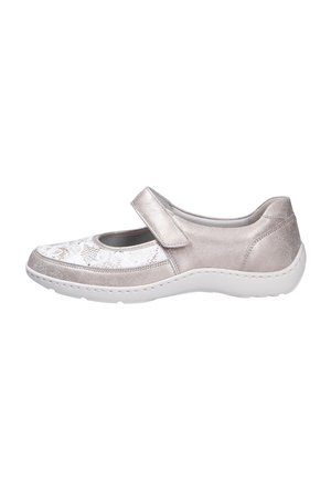 Waldläufer, WALDLÄUFER DAMEN SLIPPER HENNI - Slip-ons - steinbeige