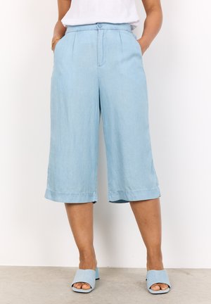 LIV - Denim shorts - light blue denim
