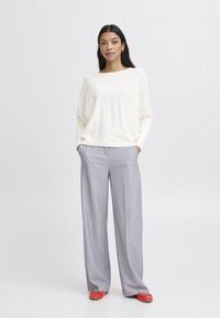 b.young BYMMORLA BAT JUMPER - Pullover - bianco