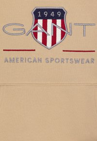 GANT ARCHIVE SHIELD HOODIE UNISEX - Felpa con cappuccio - dry sand
