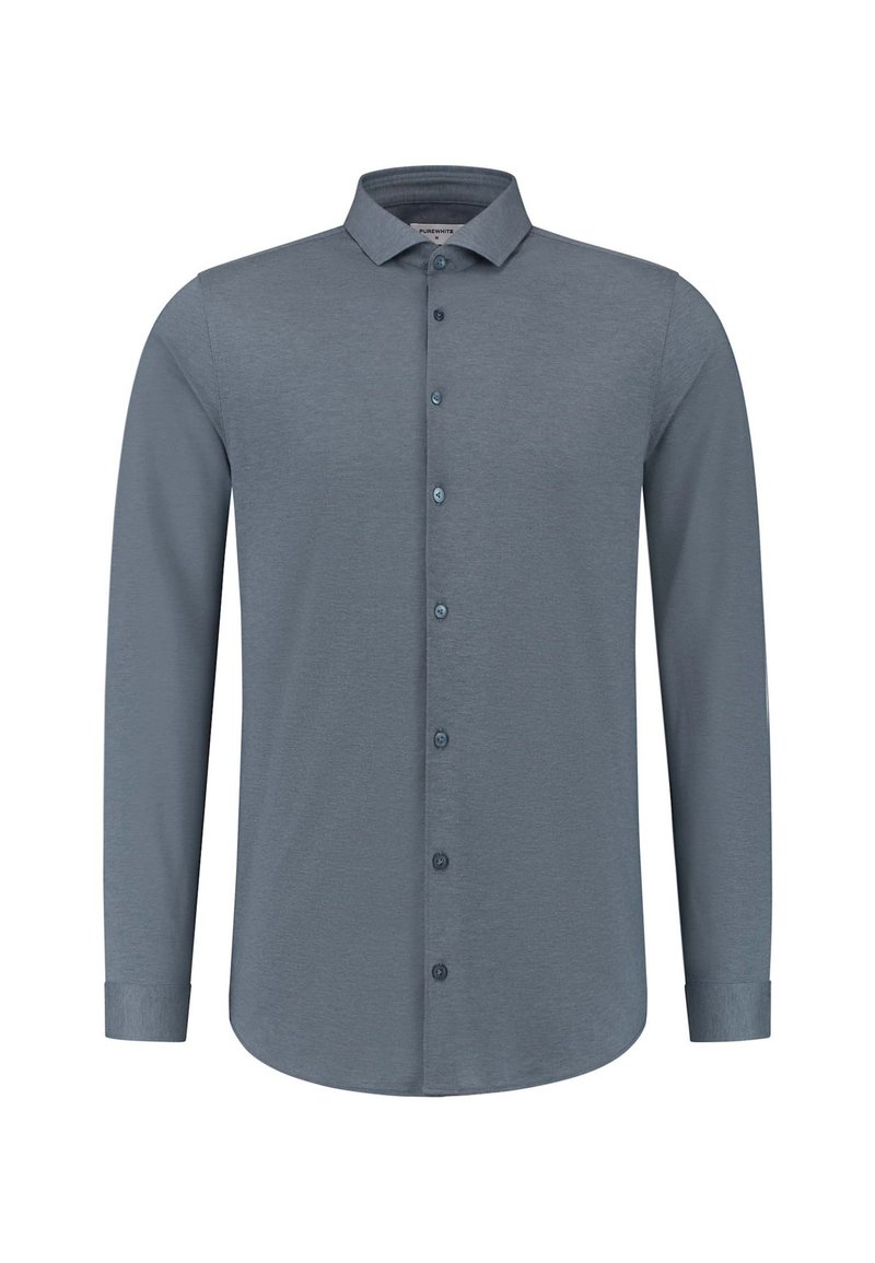 Pure Path SLIM FIT SMART Shirt blue Zalando