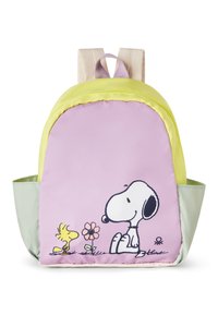 United Colors Of Benetton Mädchen Rucksack - Metallisiertes Kunstleder Mit Logo