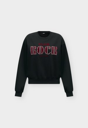 ONLY, ONLOLISE PRINT  - Φούτερ - black/pomegranate club rock