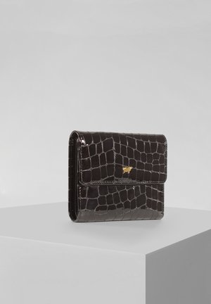 Braun Büffel VERONA MIT GLANZEFFEKT - Portafoglio - black