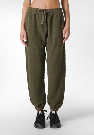 TEXTURED JOGGER - Træningsbukser - olive green