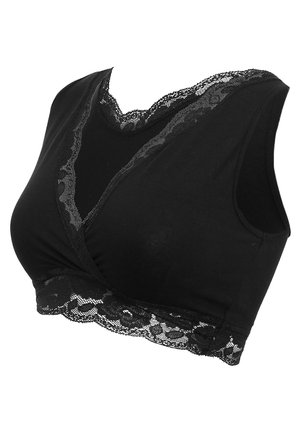CARRIWELL Soutien-Gorge d'Allaitement Rembourré Carri-Gel - Noir