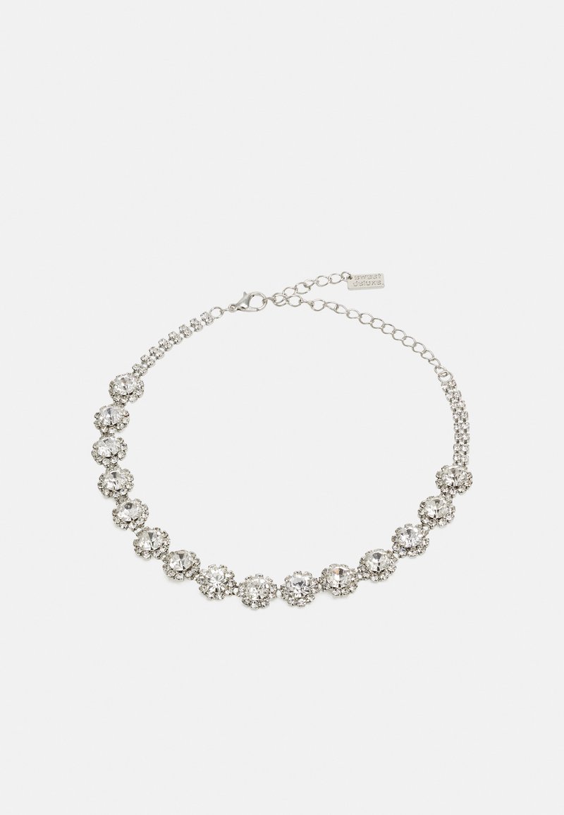 sweet deluxe NECKLACE CAROLIN - Grandinėlė - silver-coloured