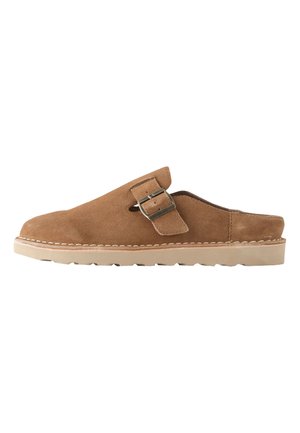Next, Slip-on sandaler - rust brown
