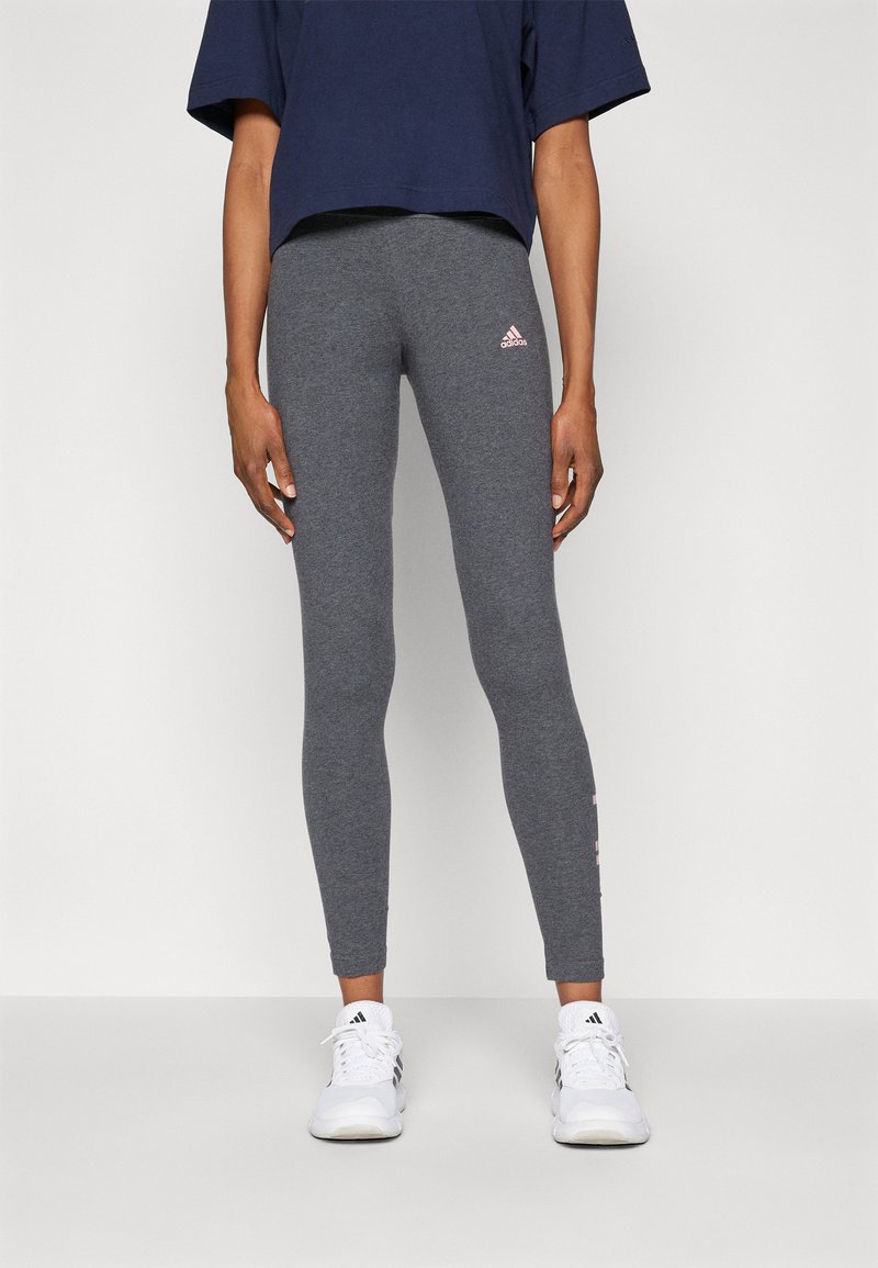 adidas Sportswear Tajice - dark grey heather/semi pink spark