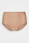 HIGH WAIST BRIEFS - Slip - hellbraun