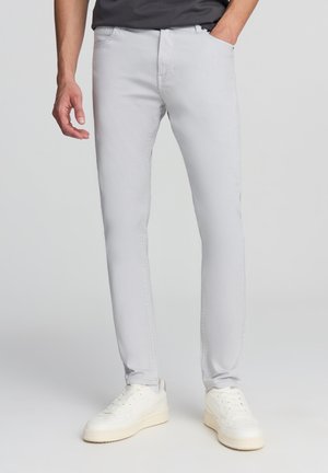Jeans slim fit - grigio cemento