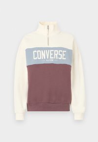 PREMIUM GRAPHIC  - Sweatshirt - beige/bordeaux/blue
