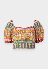 VMTRUELY TROPICAL CROP - Bluza - cloud dancer
