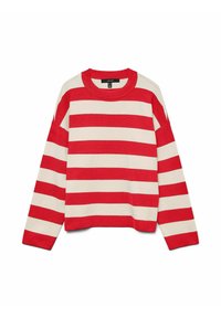 VMSILJE O-NECK BOXY - Trui - ribbon red