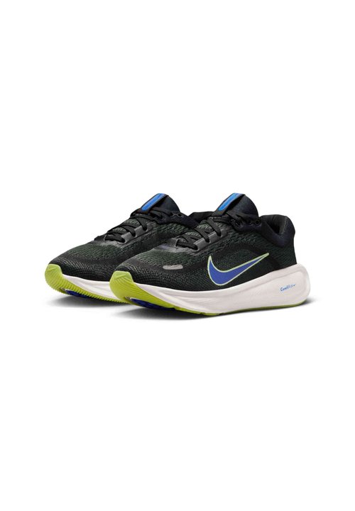 Nike STELLAR RIDE GS UNISEX - Road running shoes - black black spruce light liquid lime racer blue — foto 2