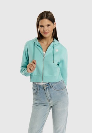 myMo, Felpa con zip - aqua