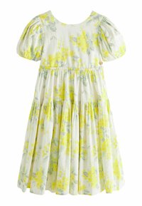 Laura Ashley - REGULAR FIT - Vestido informal - yellow white Imagen en miniatura 1