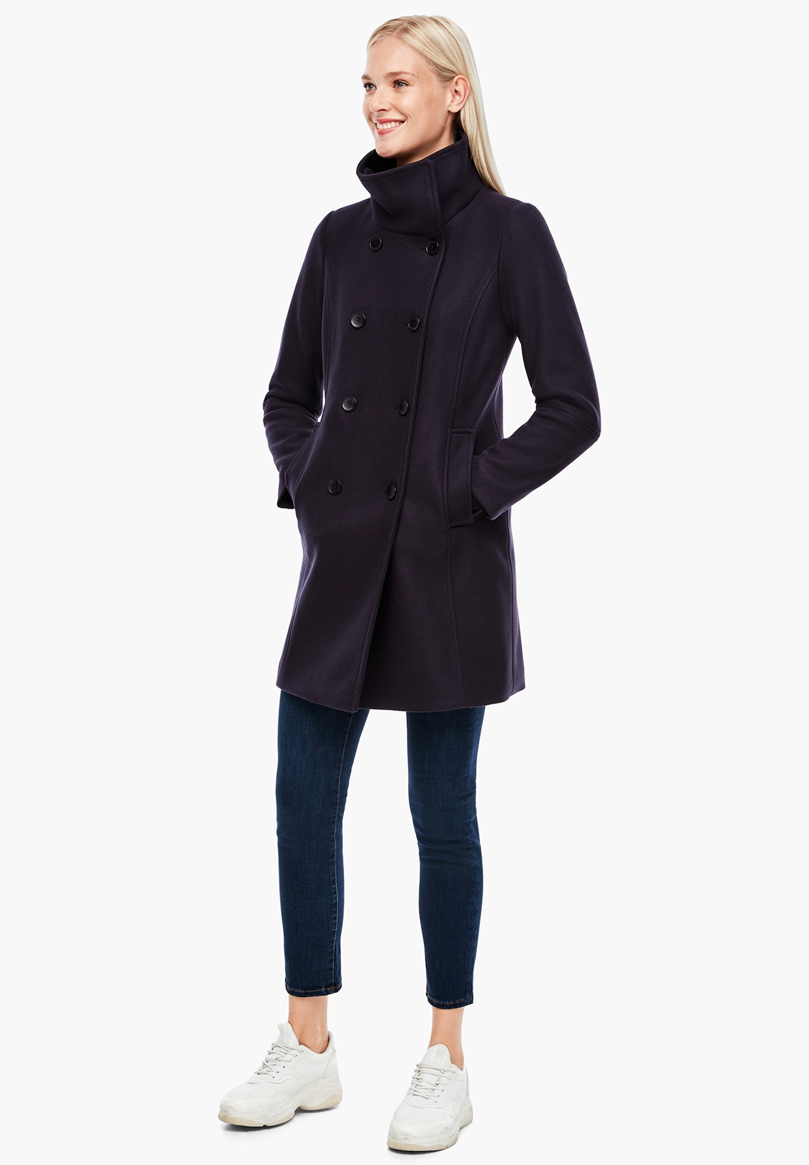 s oliver mantel blau damen