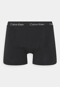 Calvin Klein Underwear TRUNK 3 PACK COTTON STRETCH - Cuecas boxer - black/grey heather/punch pink