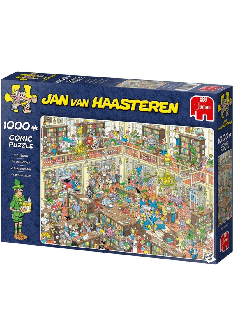 Kinder Kuscheltiere | Jumbo HAASTEREN DIE BIBLIOTHEK Puzzle multi coloured/mehrfarbig - AK64387 Kinder Kuscheltiere | Jumbo HAASTEREN DIE BIBLIOTHEK Puzzle multi coloured/mehrfarbig - AK64387
