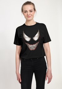 Marvel MARVEL FACE - Triko s potiskem - black