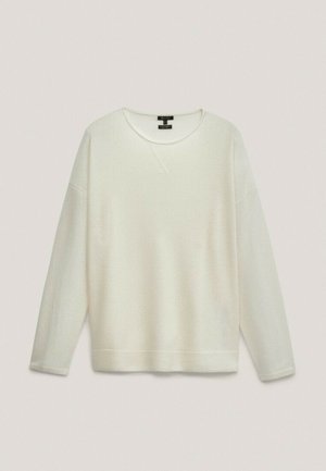MIT RUNDAUSSCHNITT  - Sweatshirt - beige