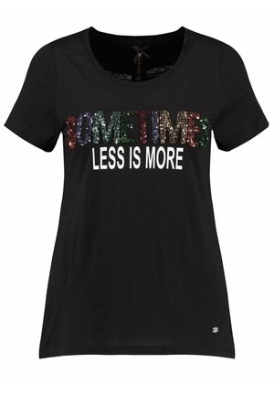 T-shirt imprimé - black