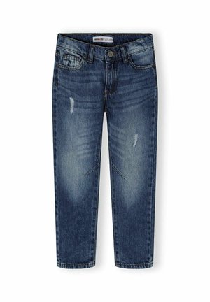 BAGGY STRAIGHT LEG  - Straight leg jeans - dark-blue denim