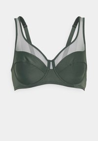 Não selecionado, grey green