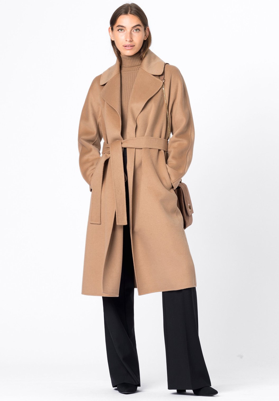 zalando camel coat