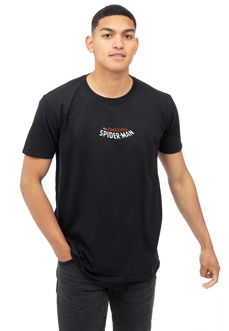 Marvel T-shirt print zwart Marvel T-shirt print zwart