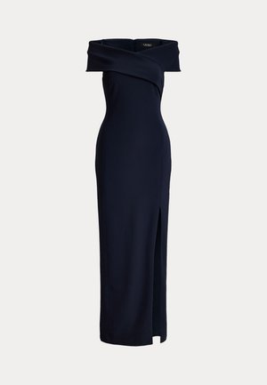 Lauren Ralph Lauren, FAILLE OFF-THE-SHOULDER GOWN - Robe de cocktail - navy