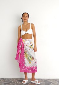 Seafolly WISHYOUWEREHERE SARONG - Rannatarvikud - fuchsia rose